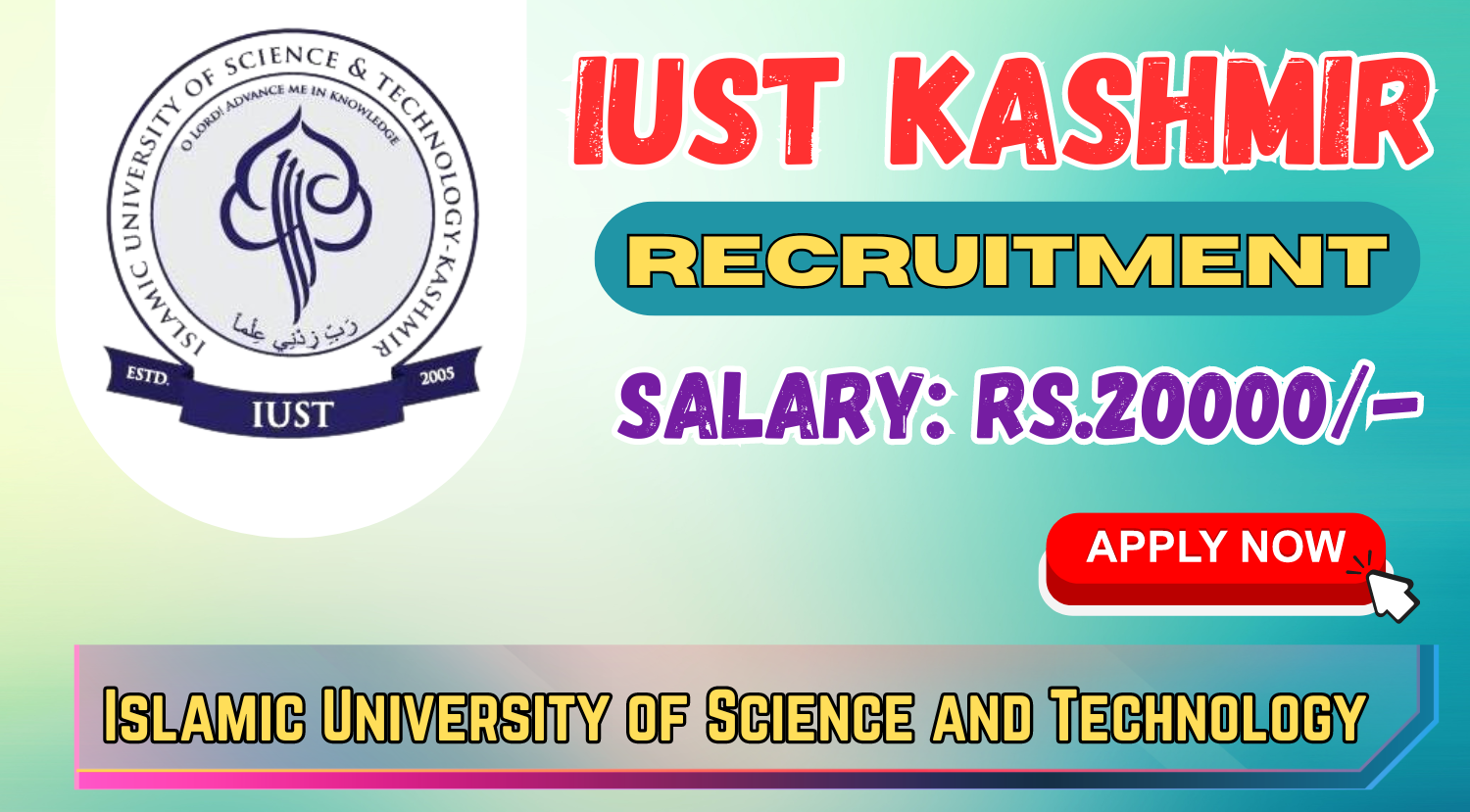IUST-Kashmir-Recruitment-