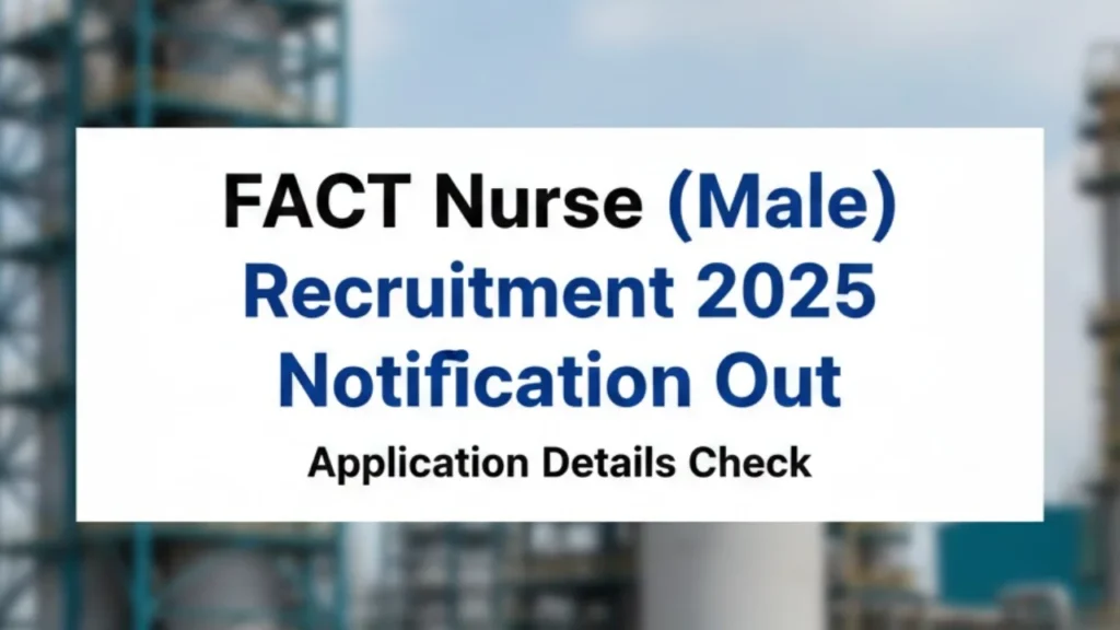 FACT Nurse Male Recruitment 2025