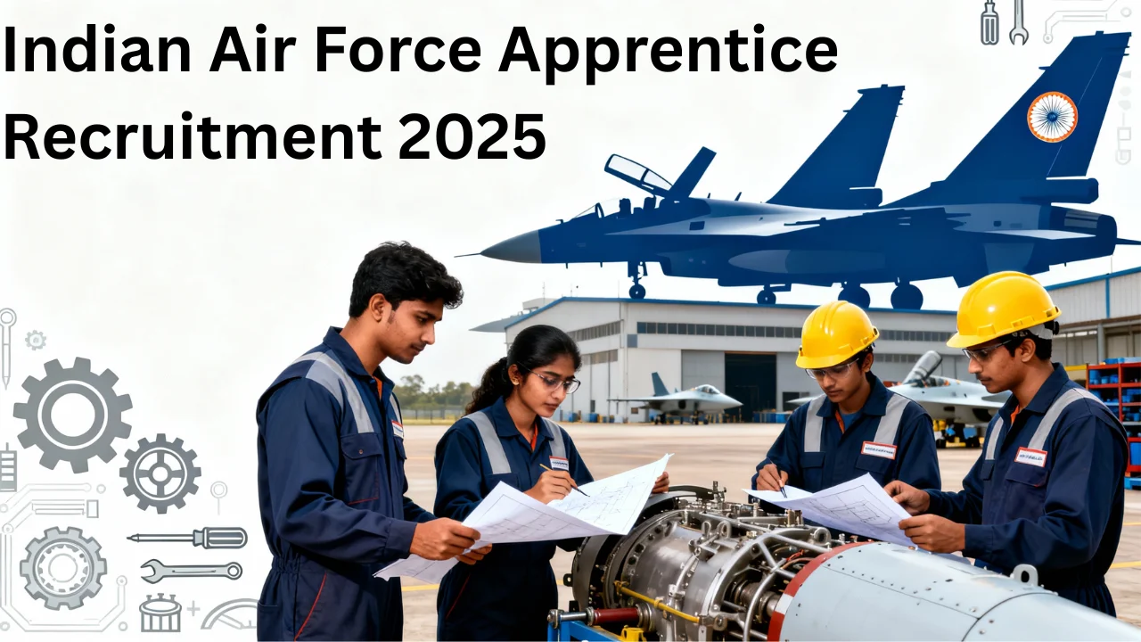 Indian Air Force Apprentice Recruitment 2025 Notification out